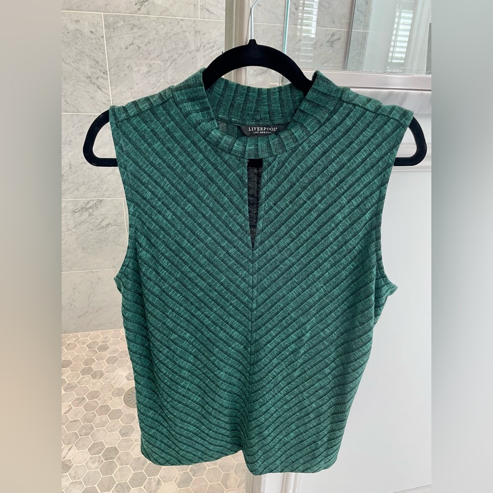 NWOT Liverpool Green Top
